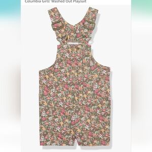 Columbia Washed Out Playsuit Floral Romper